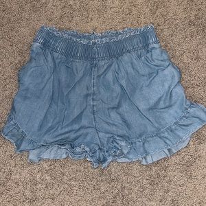Aerie: Flowy Ruffled Shorts